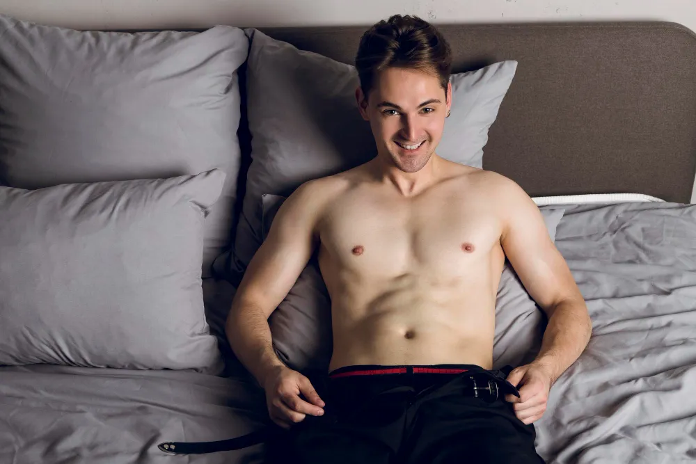 men seems happy on bed mens sexual health in dallas